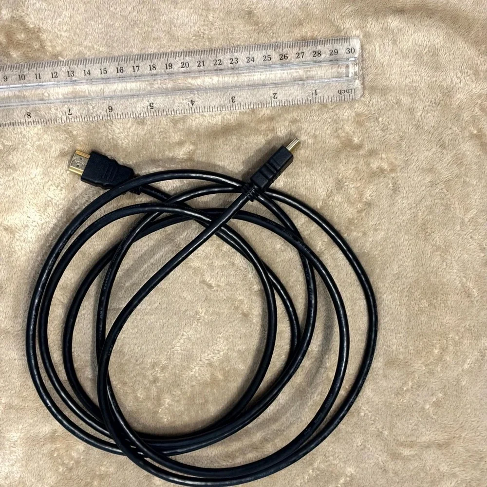 High Speed HDMI Cable 6-10 ft Male to Male HD TV Monitor Video Cord Black Tested